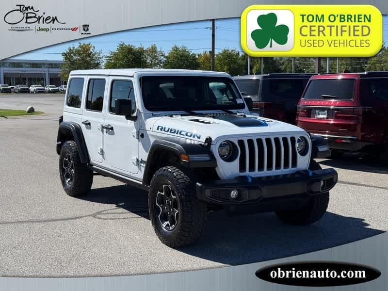 used 2022 Jeep Wrangler Unlimited 4xe car, priced at $36,735