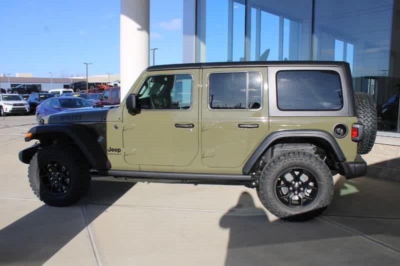 new 2025 Jeep Wrangler car, priced at $50,600