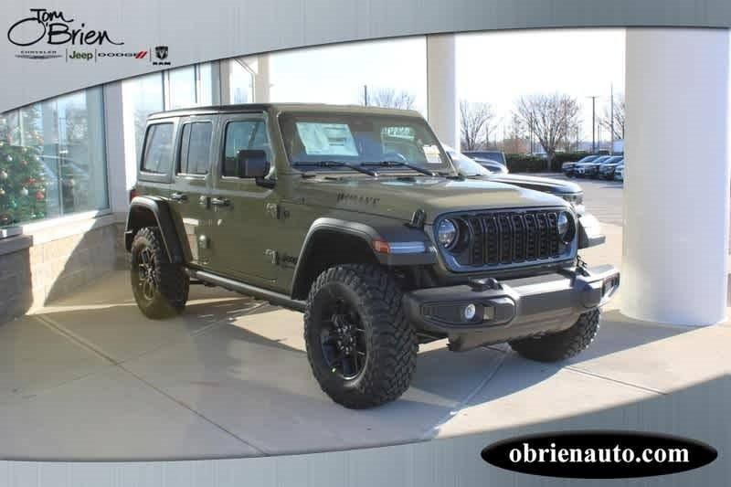 new 2025 Jeep Wrangler car, priced at $50,600