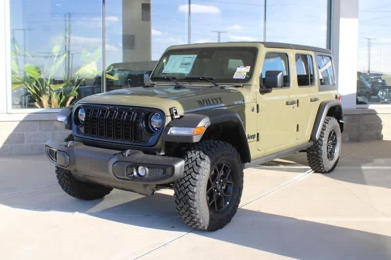 new 2025 Jeep Wrangler car, priced at $50,600