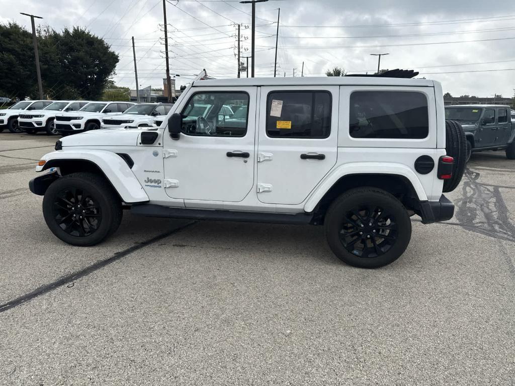 used 2022 Jeep Wrangler Unlimited 4xe car, priced at $34,988