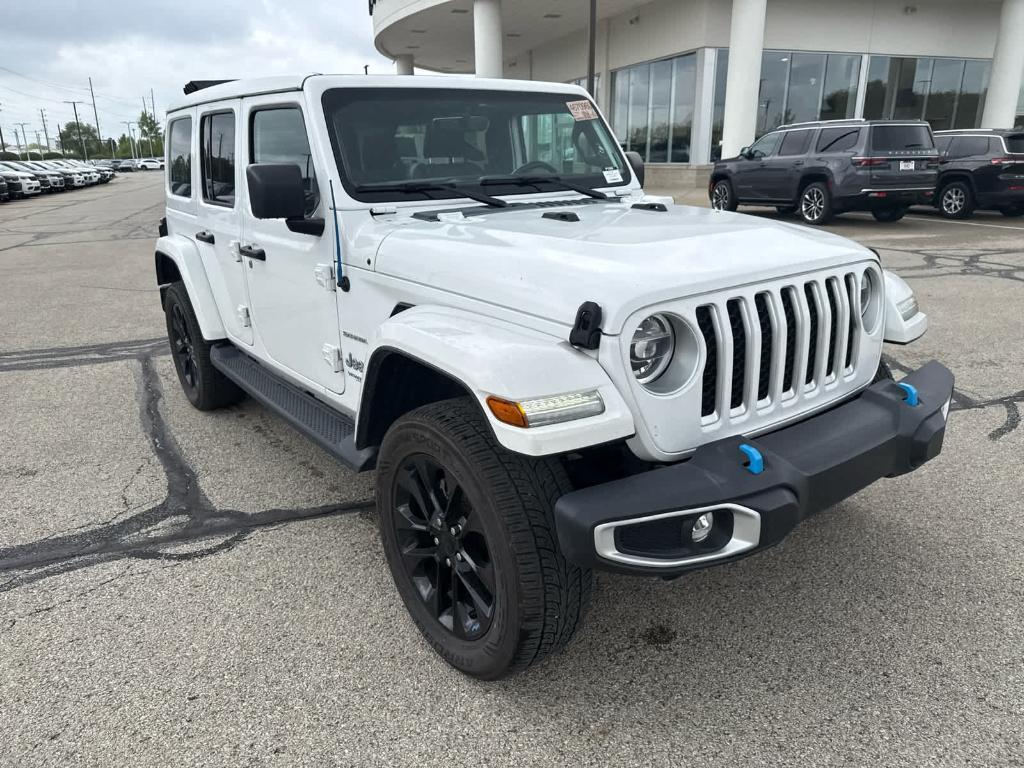 used 2022 Jeep Wrangler Unlimited 4xe car, priced at $34,988