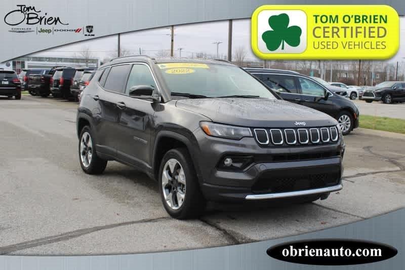 used 2022 Jeep Compass car, priced at $24,988