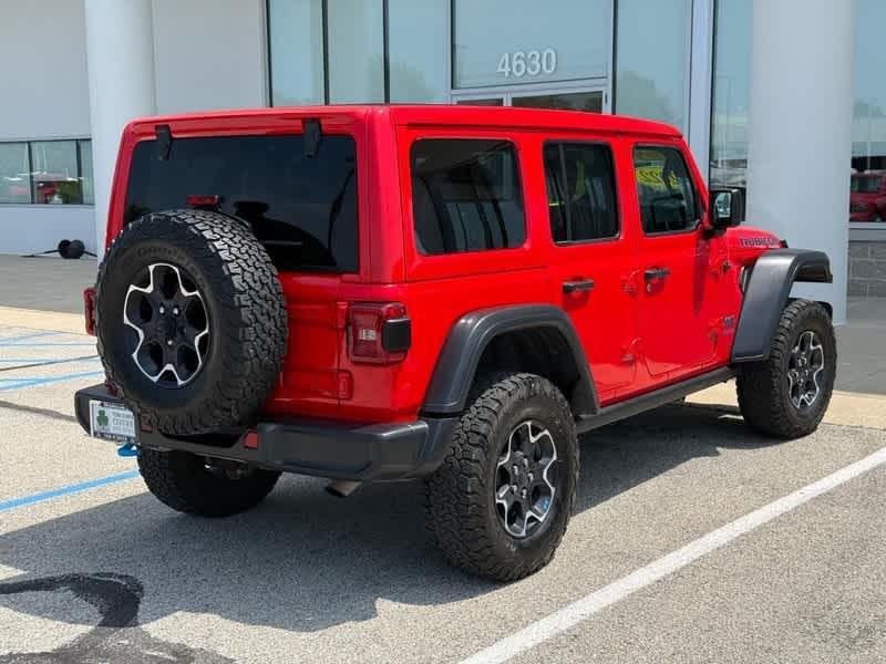 used 2022 Jeep Wrangler Unlimited 4xe car, priced at $38,988