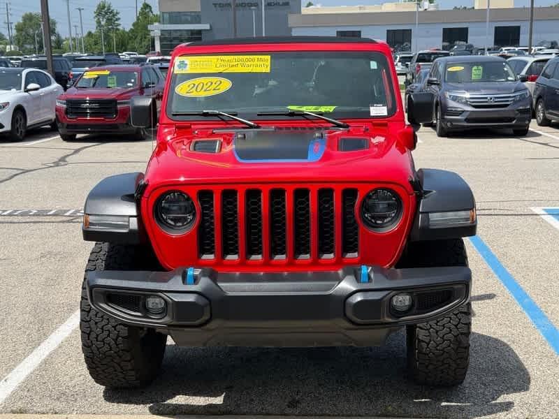 used 2022 Jeep Wrangler Unlimited 4xe car, priced at $38,988