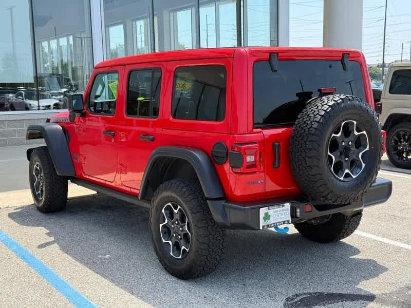 used 2022 Jeep Wrangler Unlimited 4xe car, priced at $38,988