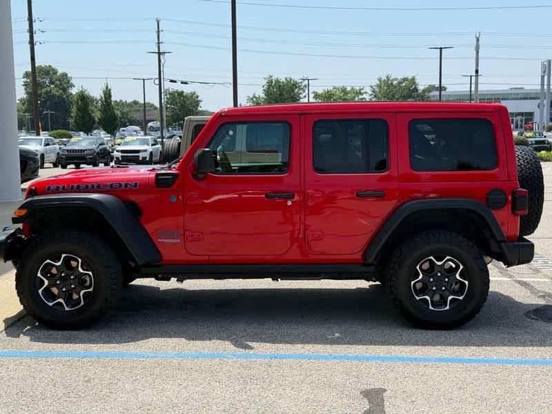 used 2022 Jeep Wrangler Unlimited 4xe car, priced at $38,988