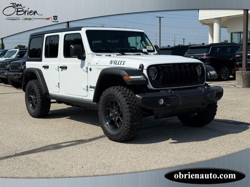 new 2025 Jeep Wrangler 4xe car, priced at $58,244