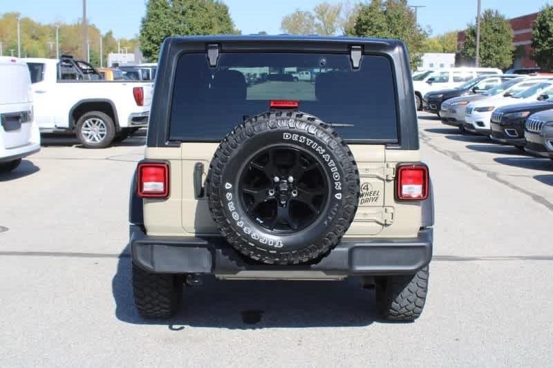 used 2022 Jeep Wrangler Unlimited car, priced at $35,588