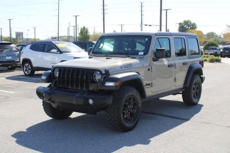 used 2022 Jeep Wrangler Unlimited car, priced at $35,588