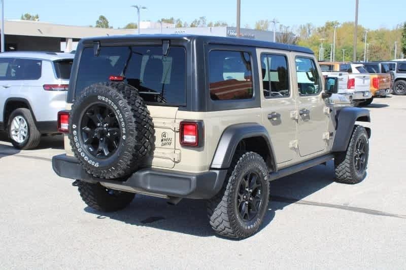 used 2022 Jeep Wrangler Unlimited car, priced at $35,588