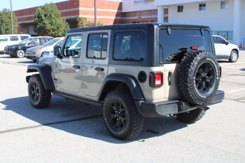 used 2022 Jeep Wrangler Unlimited car, priced at $35,588