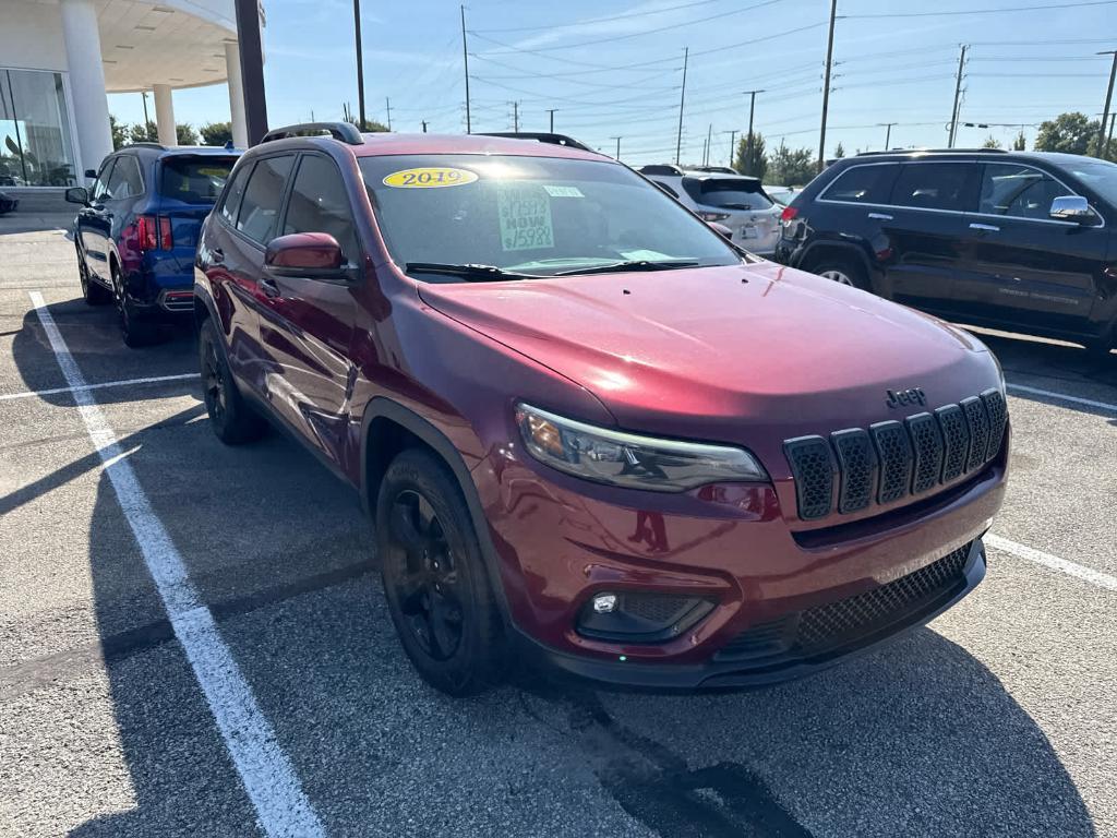 used 2019 Jeep Cherokee car, priced at $15,988