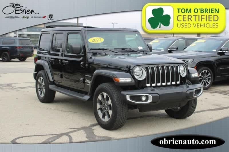 used 2021 Jeep Wrangler Unlimited car, priced at $36,988