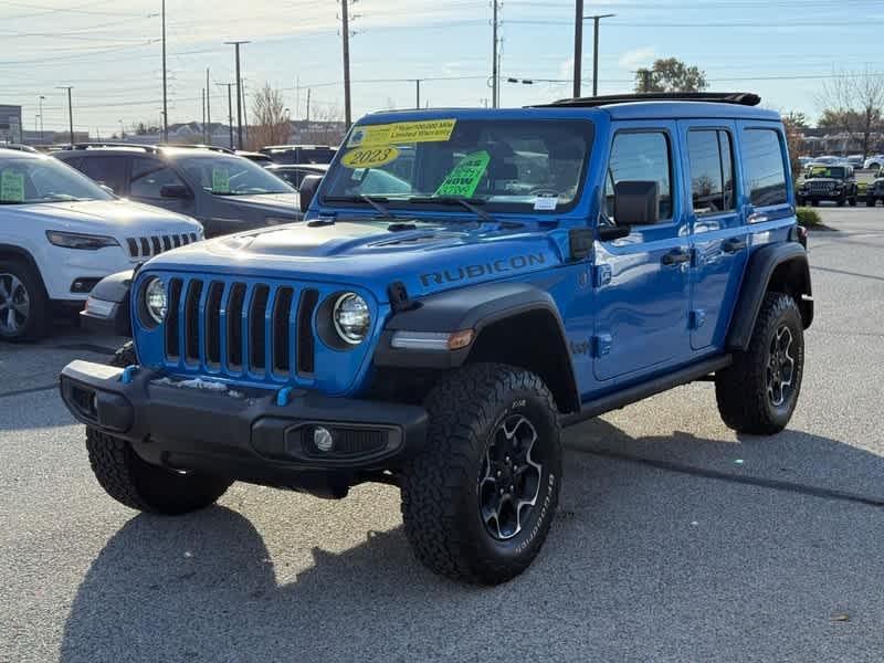 used 2023 Jeep Wrangler 4xe car, priced at $37,565