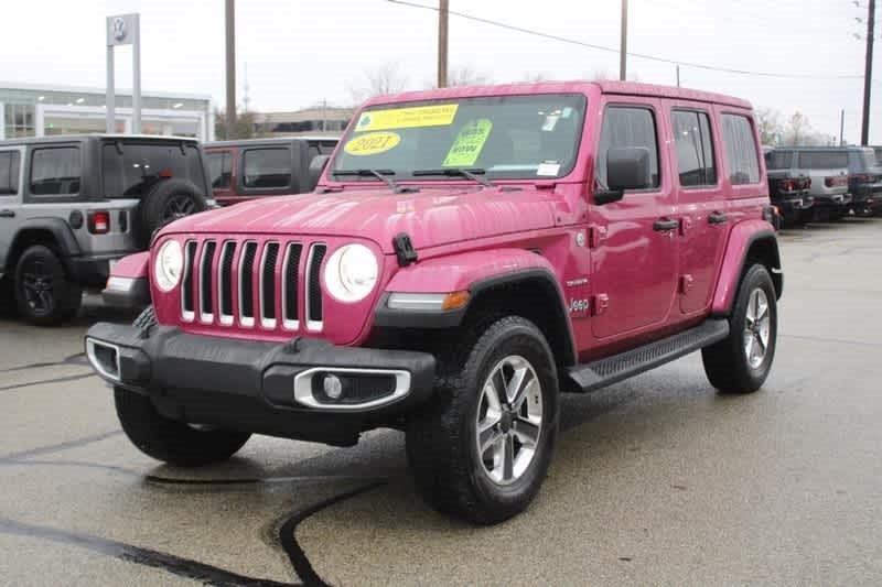 used 2021 Jeep Wrangler Unlimited car, priced at $35,877