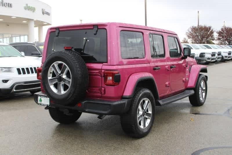 used 2021 Jeep Wrangler Unlimited car, priced at $35,877