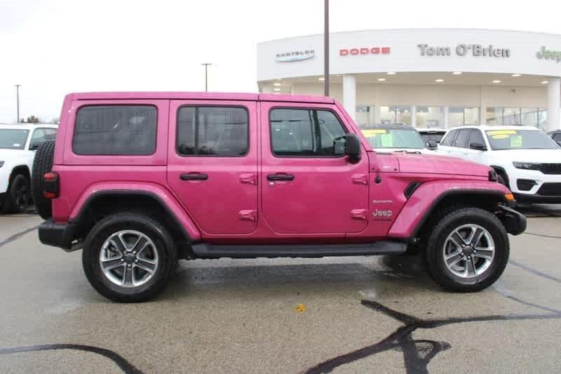 used 2021 Jeep Wrangler Unlimited car, priced at $35,877