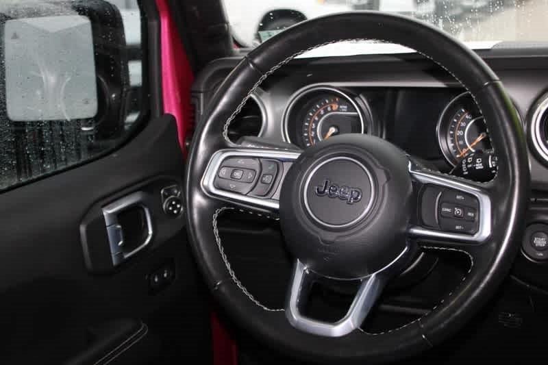 used 2021 Jeep Wrangler Unlimited car, priced at $35,877