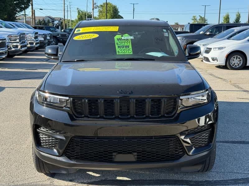 used 2022 Jeep Grand Cherokee car, priced at $33,595