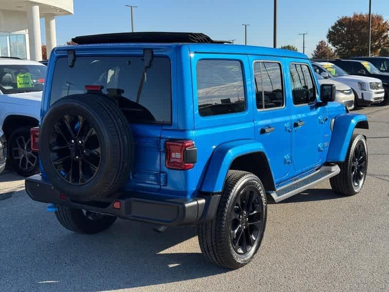 used 2022 Jeep Wrangler Unlimited 4xe car, priced at $34,700