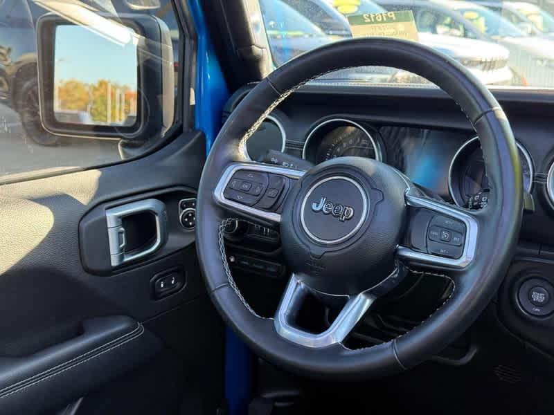 used 2022 Jeep Wrangler Unlimited 4xe car, priced at $34,700