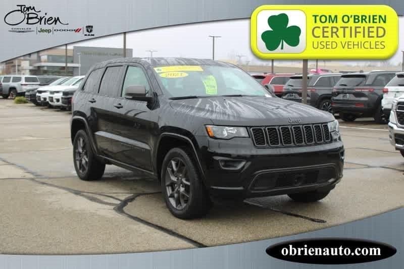 used 2021 Jeep Grand Cherokee car, priced at $33,619