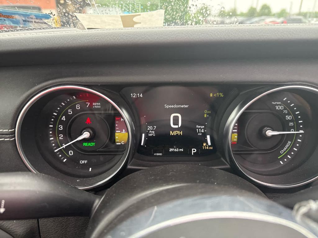 used 2023 Jeep Wrangler 4xe car, priced at $34,988