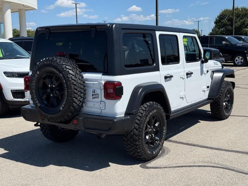 used 2021 Jeep Wrangler Unlimited car, priced at $33,892