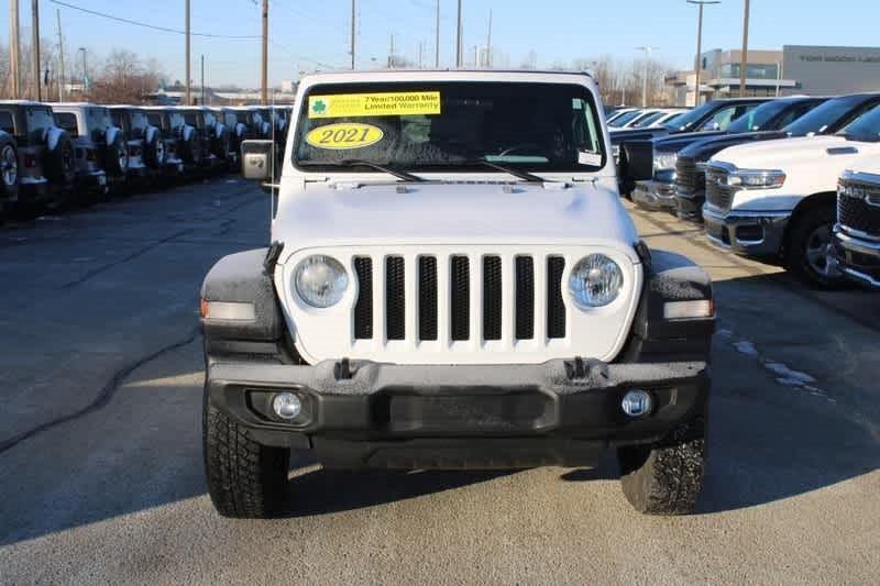 used 2021 Jeep Wrangler Unlimited car, priced at $30,599