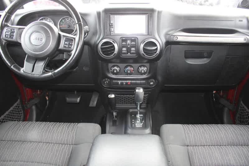 used 2012 Jeep Wrangler Unlimited car, priced at $15,988