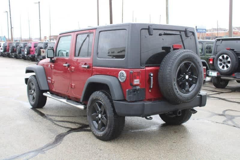 used 2012 Jeep Wrangler Unlimited car, priced at $15,988