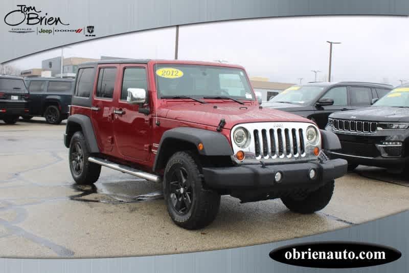 used 2012 Jeep Wrangler Unlimited car, priced at $15,988