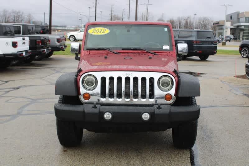 used 2012 Jeep Wrangler Unlimited car, priced at $15,988