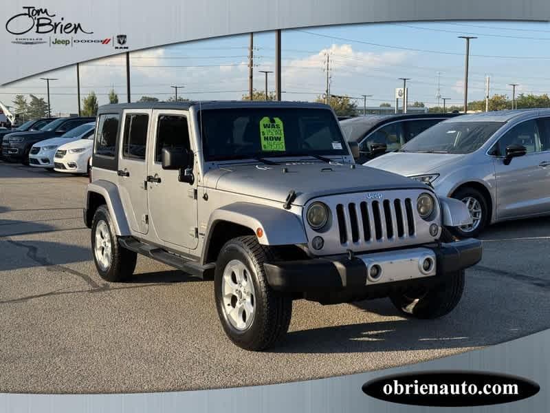 used 2014 Jeep Wrangler Unlimited car, priced at $14,518