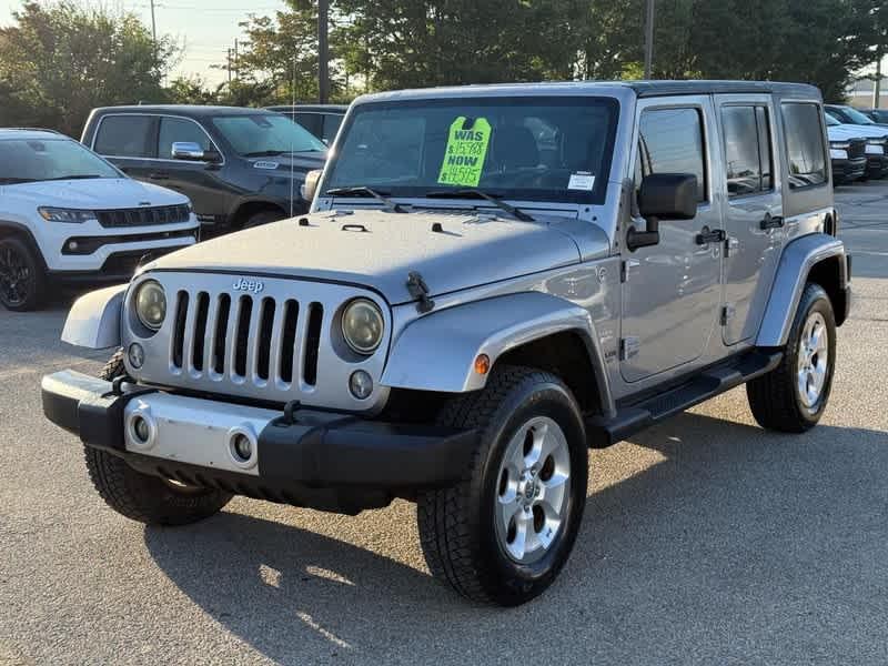used 2014 Jeep Wrangler Unlimited car, priced at $14,518