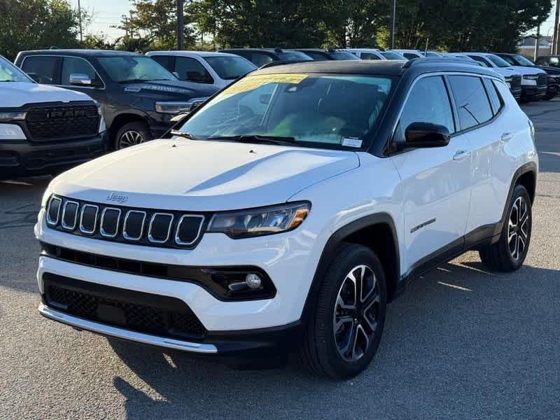 used 2022 Jeep Compass car, priced at $23,695