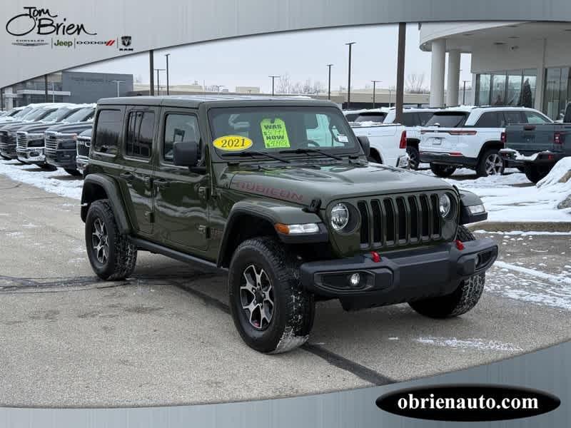 used 2021 Jeep Wrangler Unlimited car, priced at $30,988