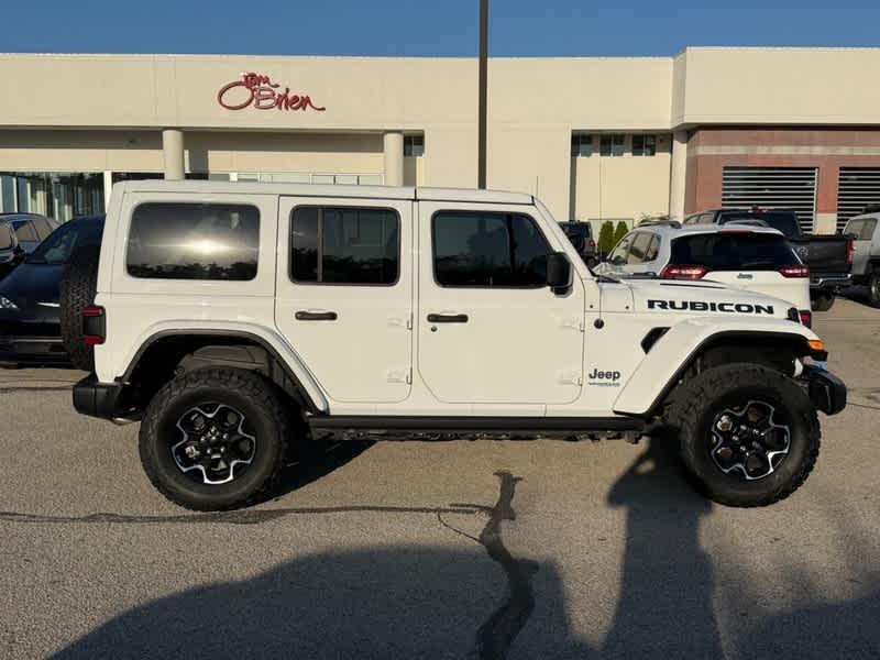 used 2022 Jeep Wrangler Unlimited 4xe car, priced at $37,599