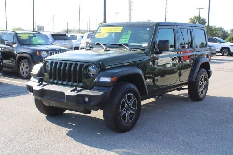 used 2020 Jeep Wrangler Unlimited car, priced at $31,977