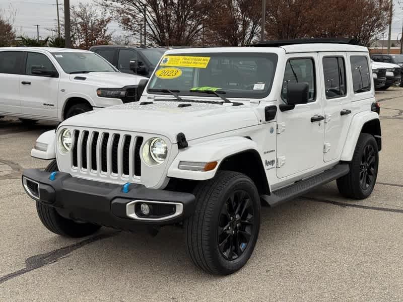 used 2023 Jeep Wrangler 4xe car, priced at $33,994