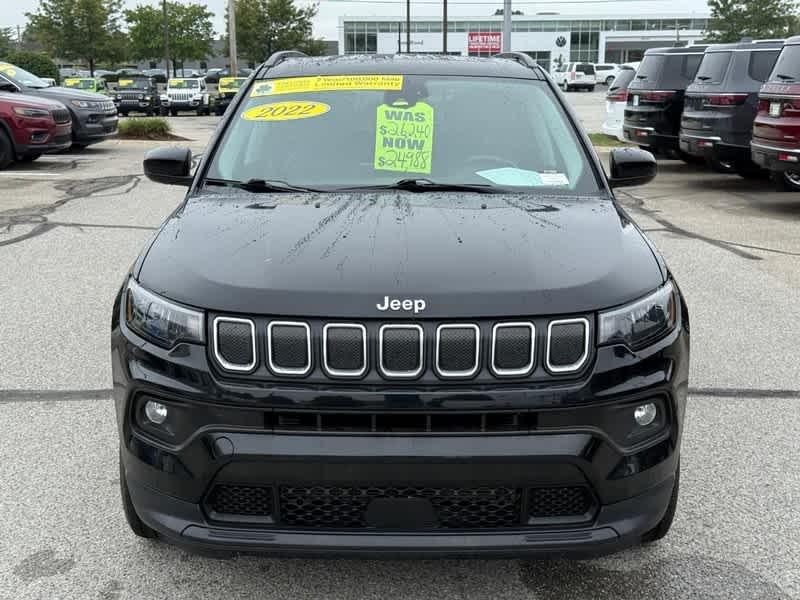 used 2022 Jeep Compass car, priced at $24,315