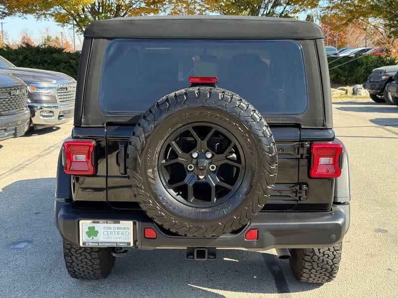 used 2021 Jeep Wrangler car, priced at $28,988