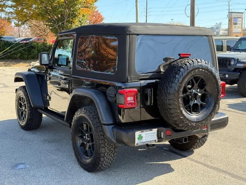 used 2021 Jeep Wrangler car, priced at $28,988