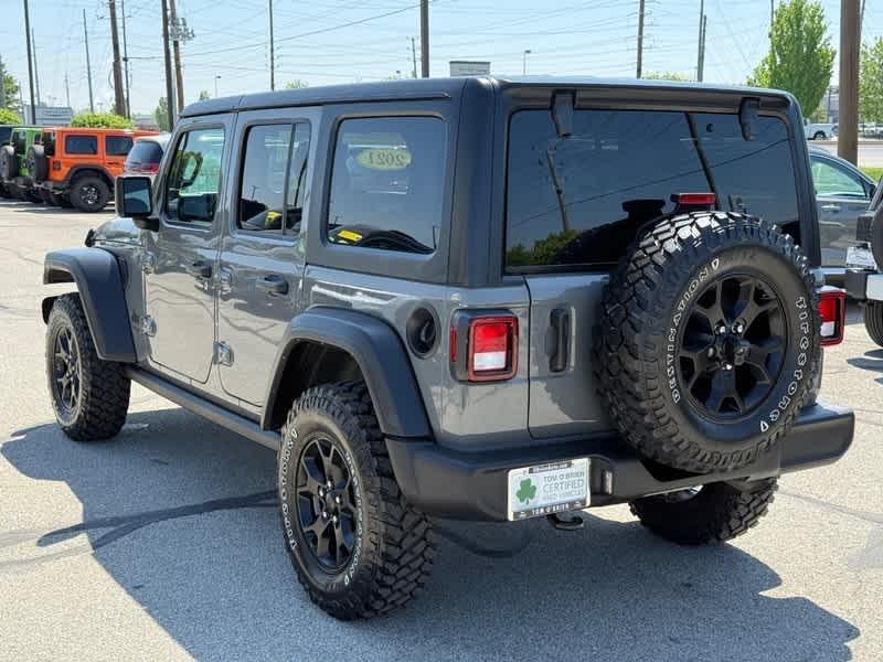 used 2021 Jeep Wrangler Unlimited car, priced at $36,495