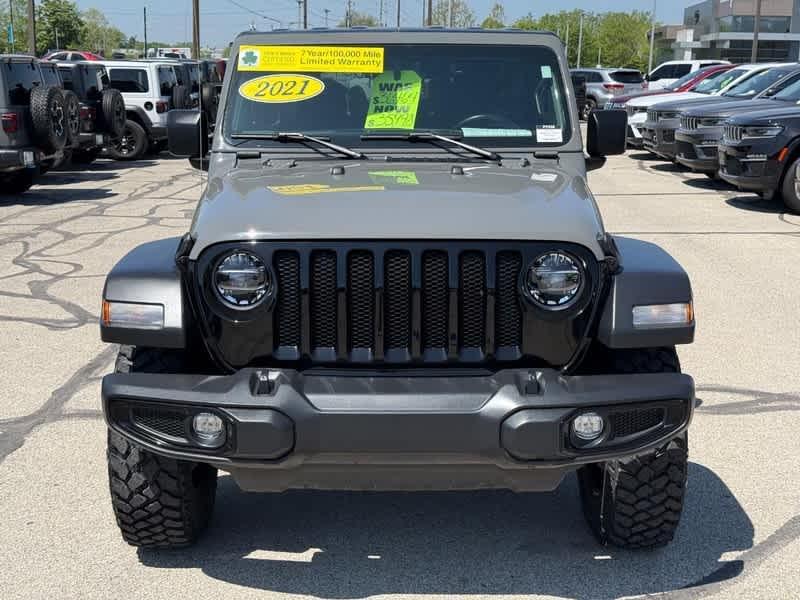 used 2021 Jeep Wrangler Unlimited car, priced at $36,495