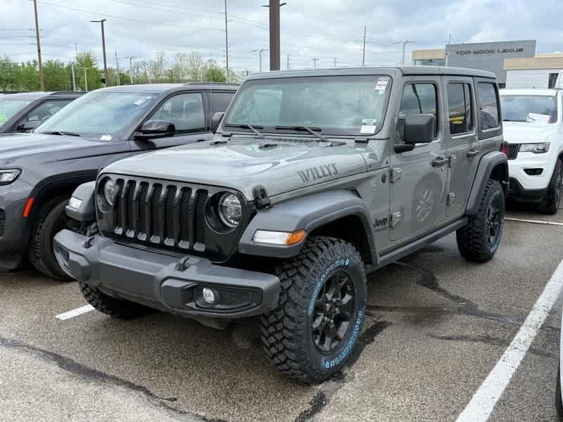 used 2021 Jeep Wrangler Unlimited car, priced at $34,988