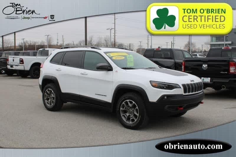 used 2020 Jeep Cherokee car, priced at $23,628