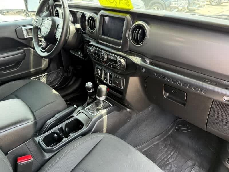 used 2022 Jeep Wrangler car, priced at $27,529