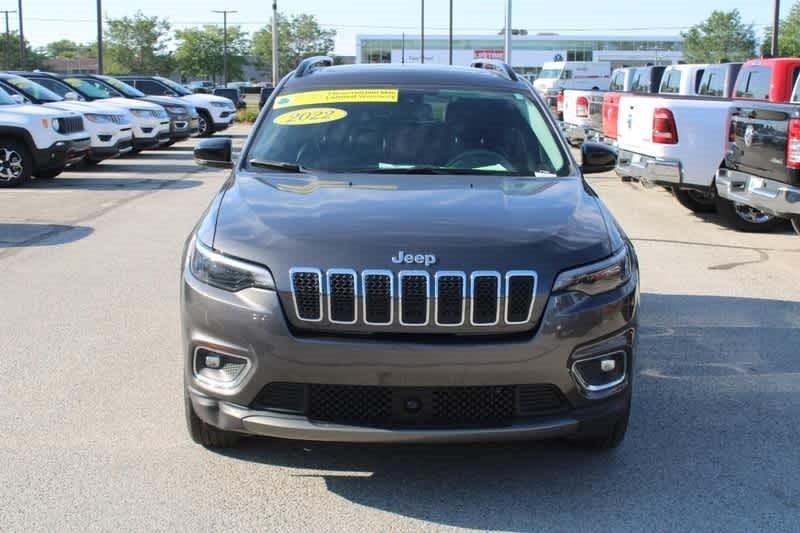 used 2022 Jeep Cherokee car, priced at $27,455